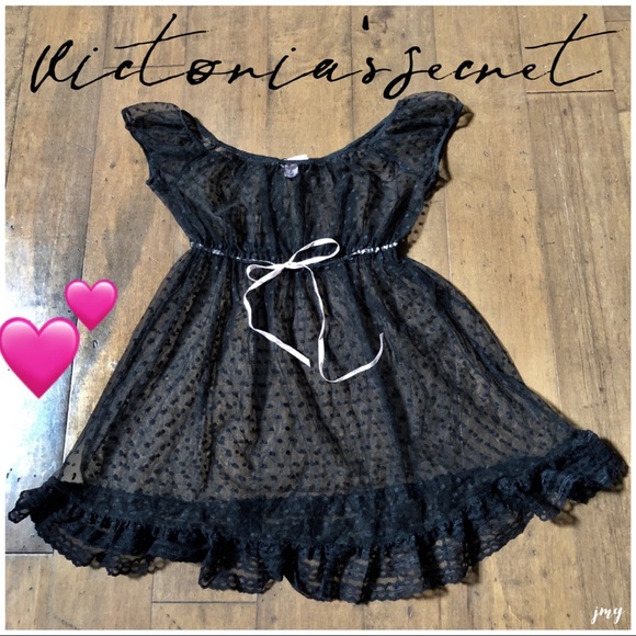 Victoria's Secret Other - Victoria’s Secret Baby Doll Stretch Lace Nightie S